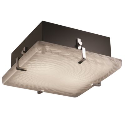 Fusion Clips Flushmount by Justice Design Group - Starlight Lighting USA and Canada